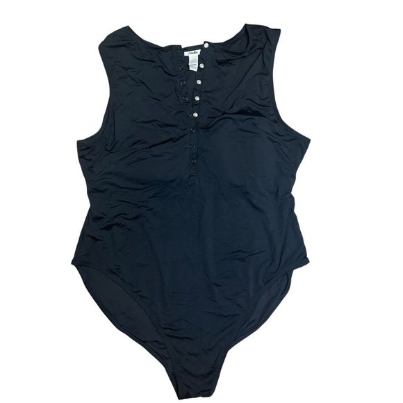 Andie Malibu black Malibu one piece full coverage swimsuit size 3XL modest beach - Picture 3 of 6